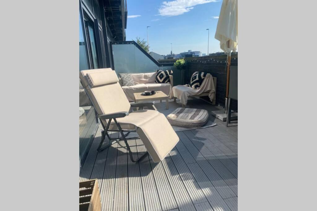 Riverside Exec Apartment With Balcony - Secc/Hydro กลาสโกว์ ภายนอก รูปภาพ